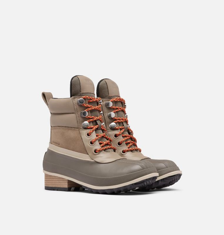 Botas De Agua Sorel Mujer - Slimpack™ Iii Hiker Duck Mid Kaki - 64980-AKDC